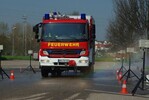 Richtig auf die Bremse treten - Fahrsicherheitstraining für Einsatzfahrer