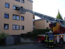Hilfeleistung Rettungsdienst mit Drehleiter
