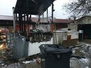 Brand in Holzhackschnitzelheizanlage