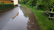 Unwetter- und Hochwasserlage - mit blauem Auge davon gekommen