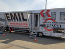 EMIL-Truck -Fahrsimulationstraining bei der Feuerwehr Lauffen a.N.