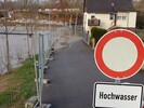 Hochwasser streift Lauffen