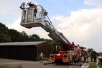 Gesamtübung der Feuerwehr Abstatt am 26.07.2019