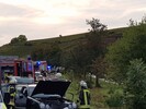 Schwerer Verkehrsunfall mit drei verletzten Personen