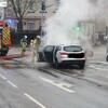 PKW Brand im Berufsverkehr