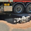 LKW-Brand war Motorschaden - Verkehrschaos auf der B 27