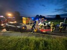 Verkehrsunfall mit mehreren Fahrzeugen