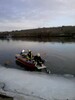 Hund aus eiskaltem Neckar gerettet