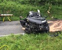 Unfall auf Kreisstra&szlig;e - Autofahrerin  schwer verletzt