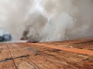 Dach der H&ouml;lderlin-Werkrealschule brennt