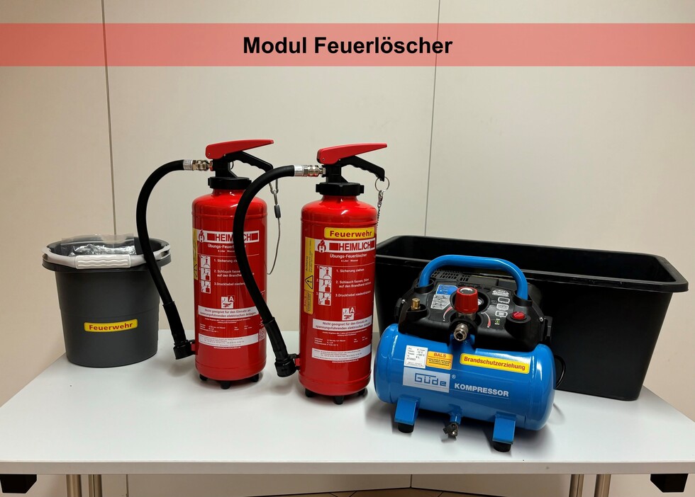 Bild 1: Modul Feueröscher